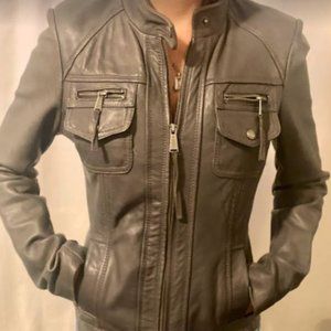 Michael Kors leather jacket, XS